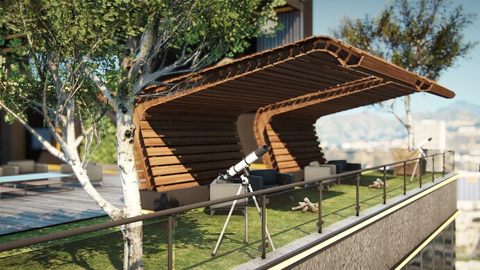 [BUSINESS][MLO]Skyline Reverie MLO Rooftop Lounge Bar with Script thumbnail 14