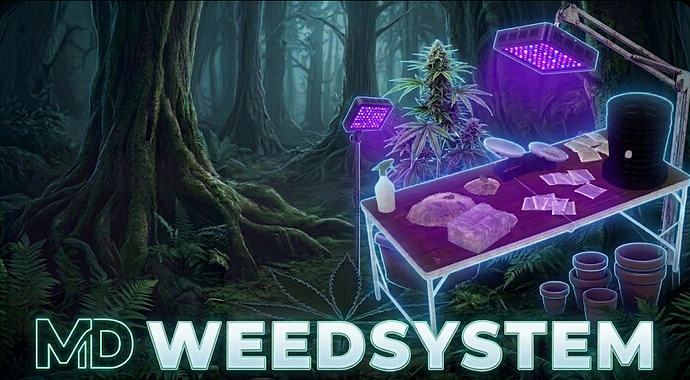 [PAID] [ESX/QB] MD WeedSystem | Advanced Weed System - FiveM Releases ...