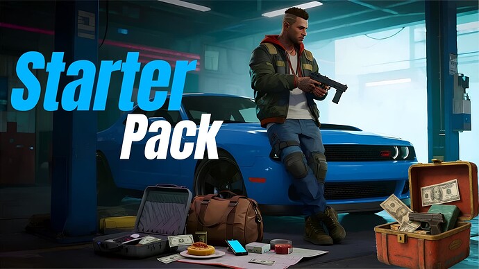 [Release] [ESX / QB / OX] Starter Pack Script, category based | One of a kind! Thumbnail