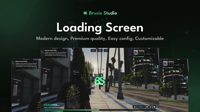 Loading Screen | [ESX/QBCORE/QBOX/STANDALONE] [PAID] Thumbnail