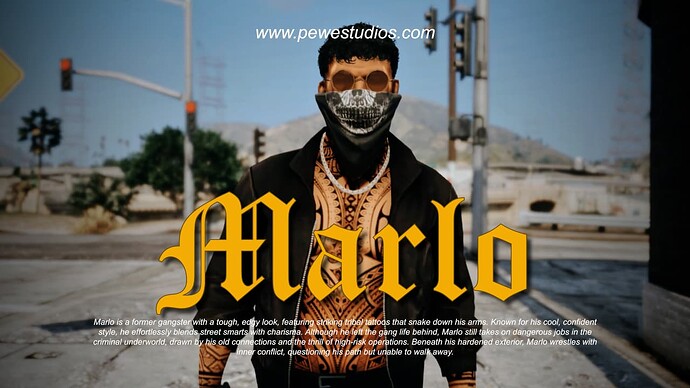 MARLO CUSTOM PED GTA 5 FIVEM ADD ON MODS