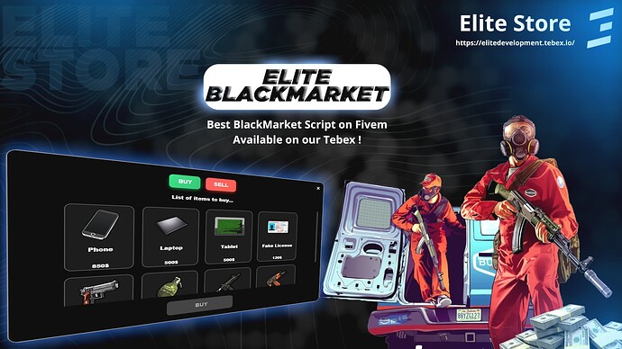 Elite BlackMarket - Banner