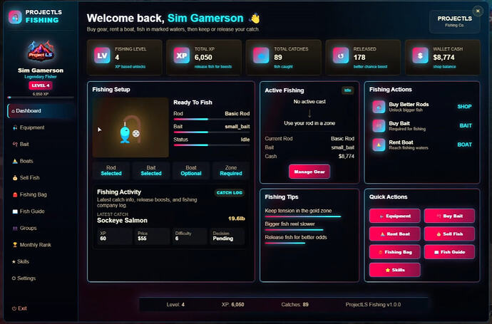 HUD Interaction