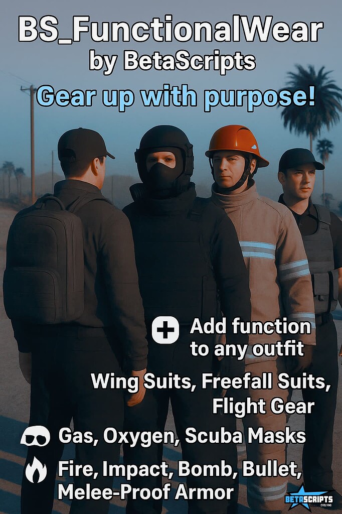 BS_FunctionalWear – The #1 Functional Clothing & Gear Script for FiveM ...