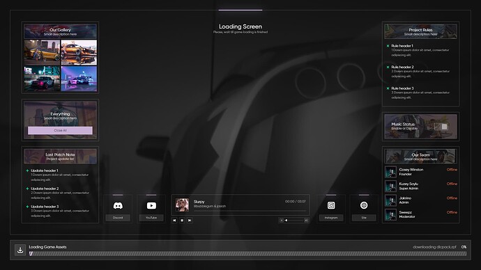 Fivem Loading Screen Script | Sweepz Load Screen thumbnail 2