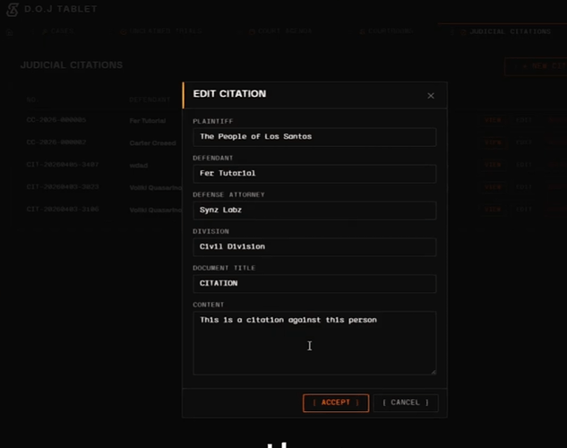 [PAID] Ultimate DOJ System QB/ESX/QBOX - FiveM Releases - Cfx Forum