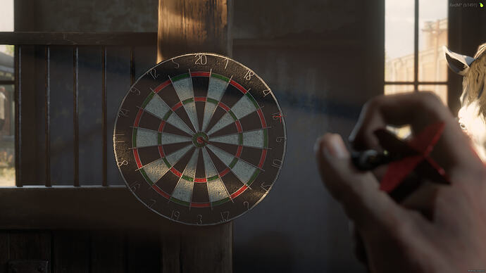 RedM darts first person stable