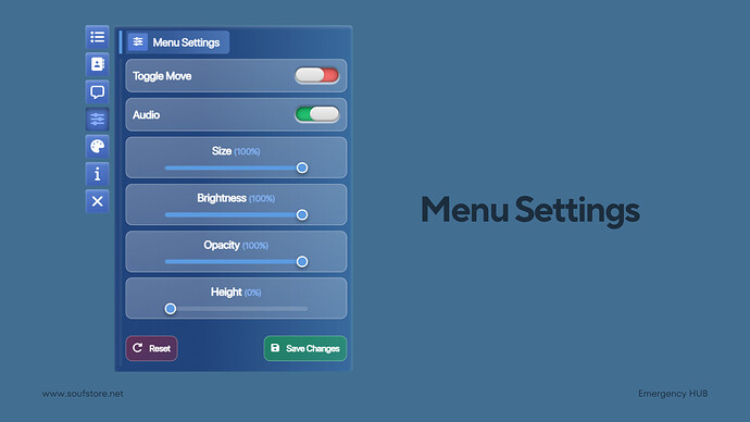 Menu Settings