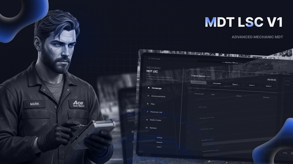 Advanced MDT for LSC [ESX/QBOX/QB] - FiveM Releases - Cfx.re Community