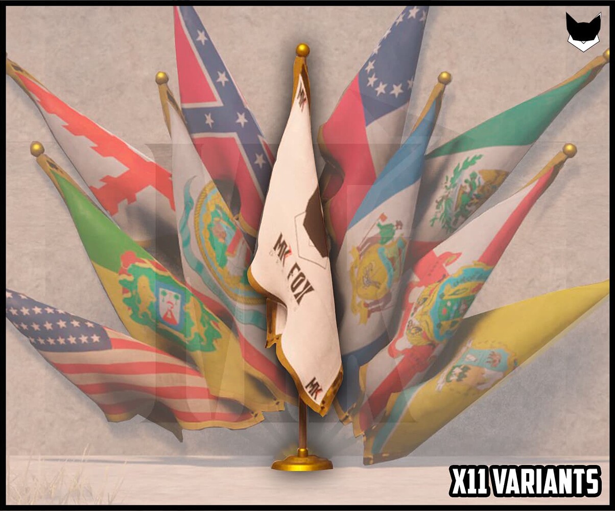 [PROPS] PROP BUNDLE 1 - FLAGS, BANNERS and SIGNS - RedM Releases - Cfx ...
