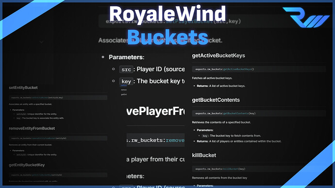 buckets