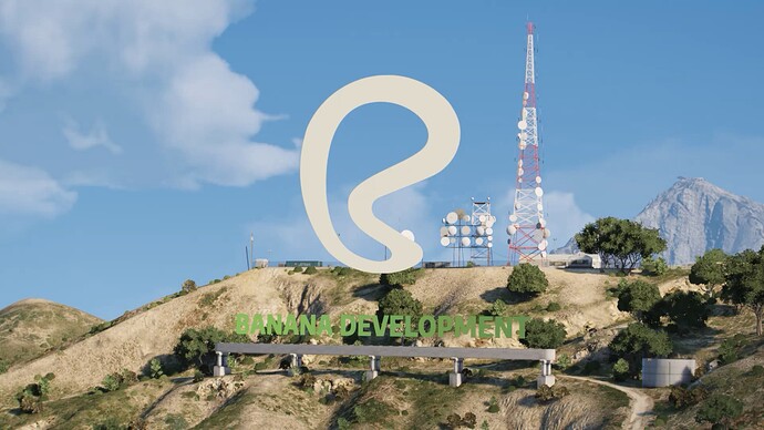 Editable Vinewood Sign - 360° Animated  thumbnail 3