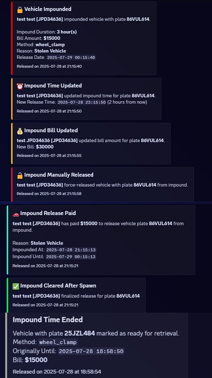 [Qbcore] Advanced Impound System - FiveM Releases - Cfx Forum