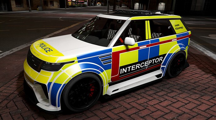 Baller Widebody Police Marked UK thumbnail 8