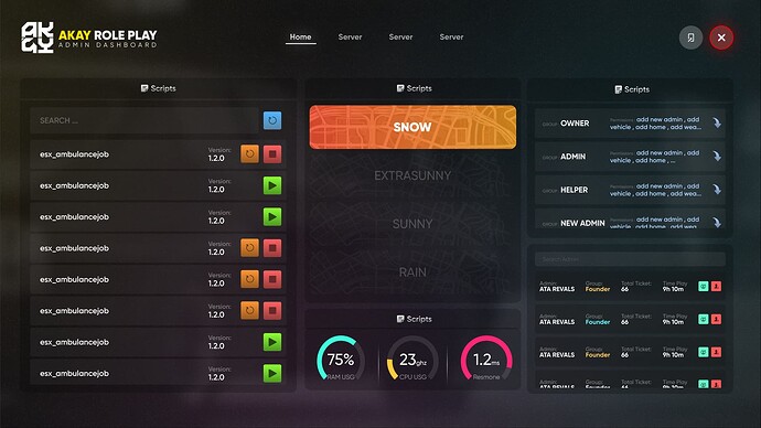 [QB/ESX] Advanced Admin Menu | Report System thumbnail 2