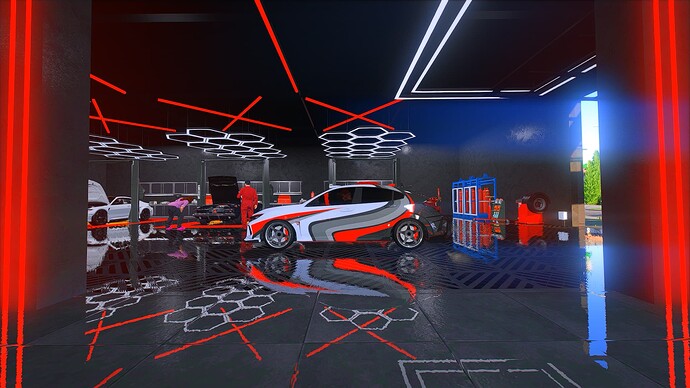 [MLO[PAID] Dealership / Mechanic - FIVEM MAP thumbnail 7