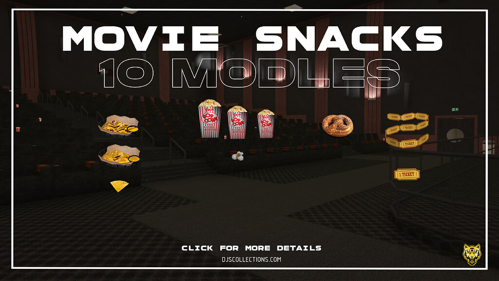 [PAID] [PROPS] Movie Snacks - FiveM Releases - Cfx Forum