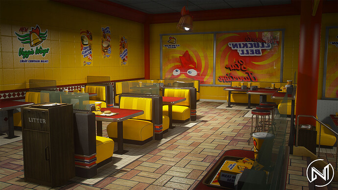 [MLO] [PAID] Cluckin'bell - Vinewood thumbnail 7