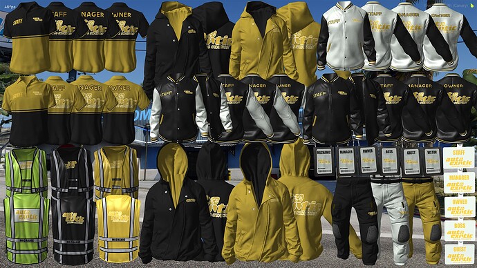 Auto Exotics Gold Bundle for male and female [Lore Friendly] [On Sale] Thumbnail