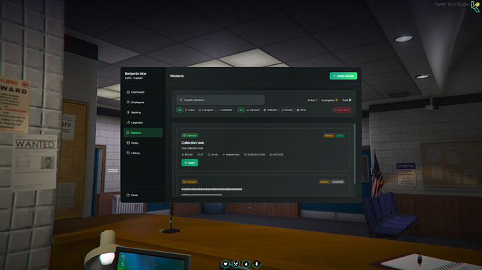 ⭐ Advanced system of society Boss & Gang Menu thumbnail 14