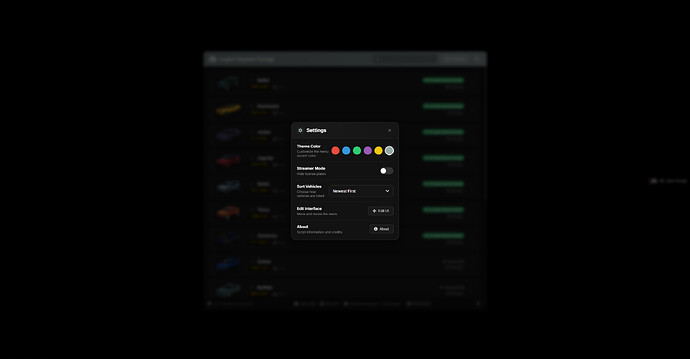 Advanced garage system with private, job, gang &amp; impound support [esx] [qb] [qbx] 8
