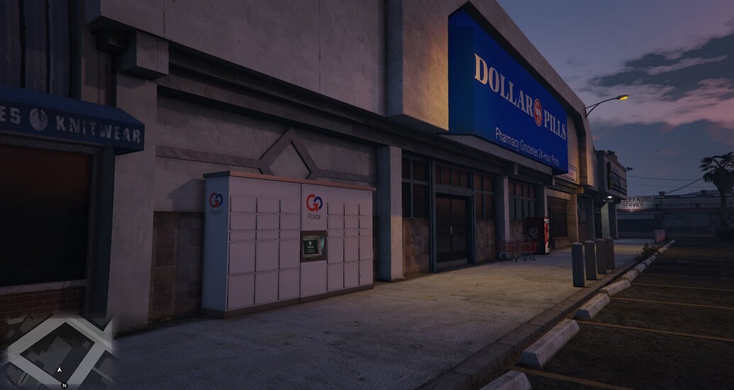 Full-size GoPostal Locker