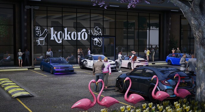 Kokoro Cafe - MLO - FleuR Mapping Studio thumbnail 4