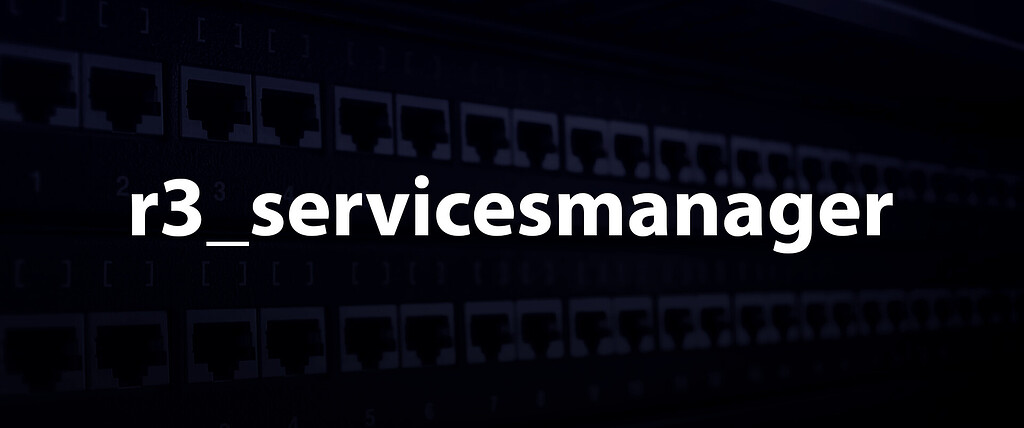 r3_servicesmanager-与框架无关的服务管理器fivem资源网-fivem插件网-fivem脚本-fivem技术-fivem分享FIVEM资源网