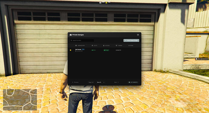 Advanced garage system with private, job, gang &amp; impound support [esx] [qb] [qbx] 4