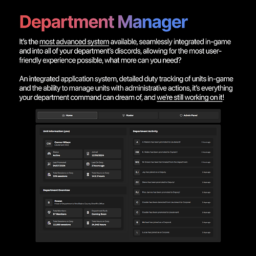 3. Department Manager