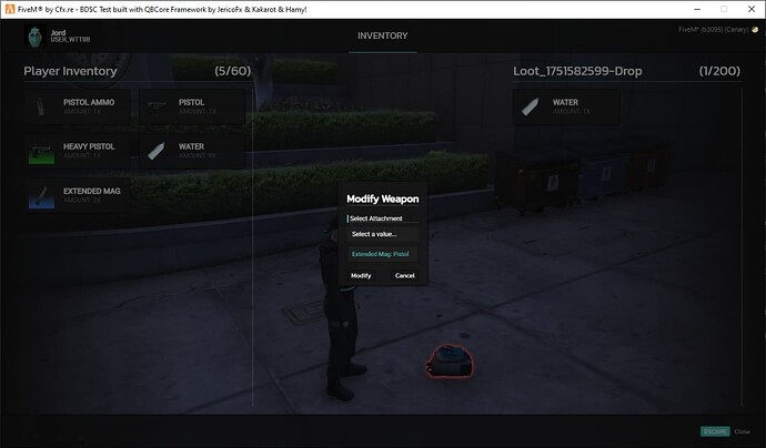 [STANDALONE] List Inventory – Clean UI, Containers, Weapon Support thumbnail 5
