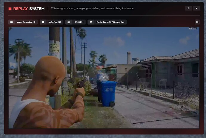 Most Advanced Automatic Kill POV & Replay System | thug-replay-system 2