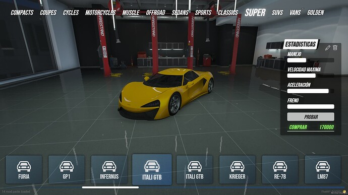 Golden | Vehicle Shop (QBCore) thumbnail 2