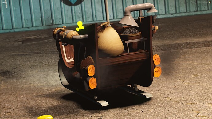 [PAID] Steampunk Flying Sleigh | Kire Customs thumbnail 11