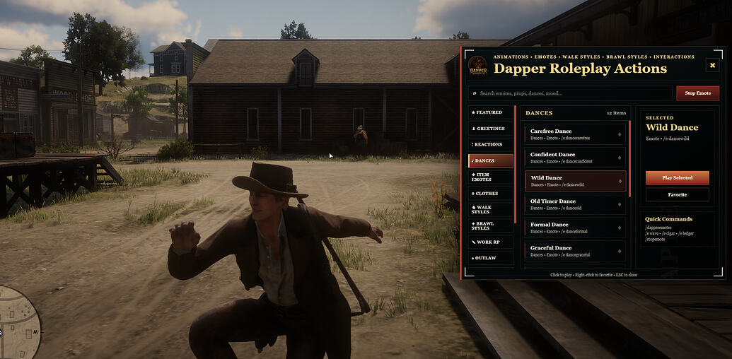 [PAID] Dapper Roleplay Actions | Emotes, Walk Styles, Brawl Styles ...