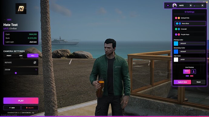 SIX Multicharacter & Loadingscreen thumbnail 3