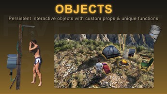 camping - objects