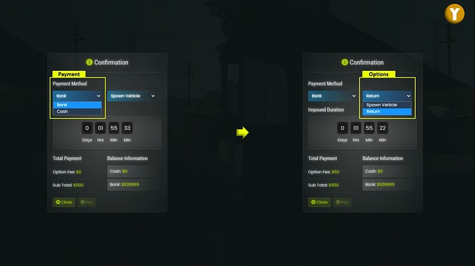 [ESX/QB] Police Impound with Clean UI thumbnail 3