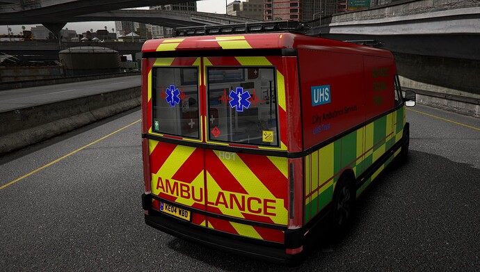 UK Ambulance Pack - ELS AND NON ELS Versions thumbnail 3