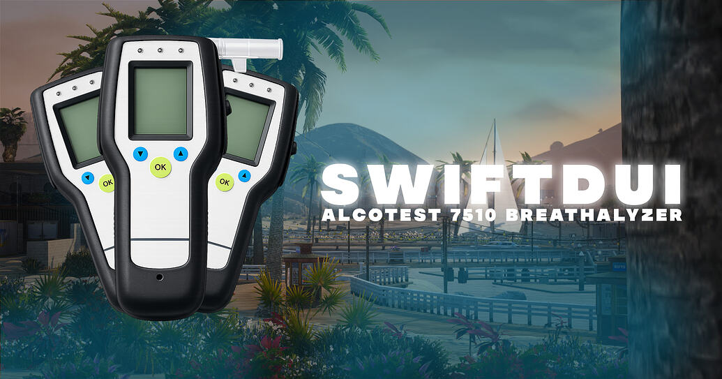 [免费] [独立版] Swift Studios | Alcotest 7510 呼气酒精检测仪