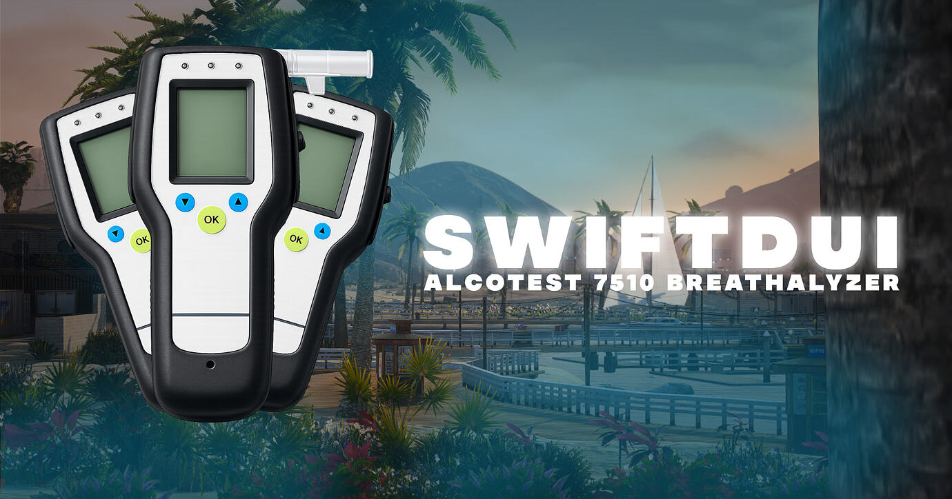 [免费] [独立版] Swift Studios | Alcotest 7510 呼气酒精检测仪