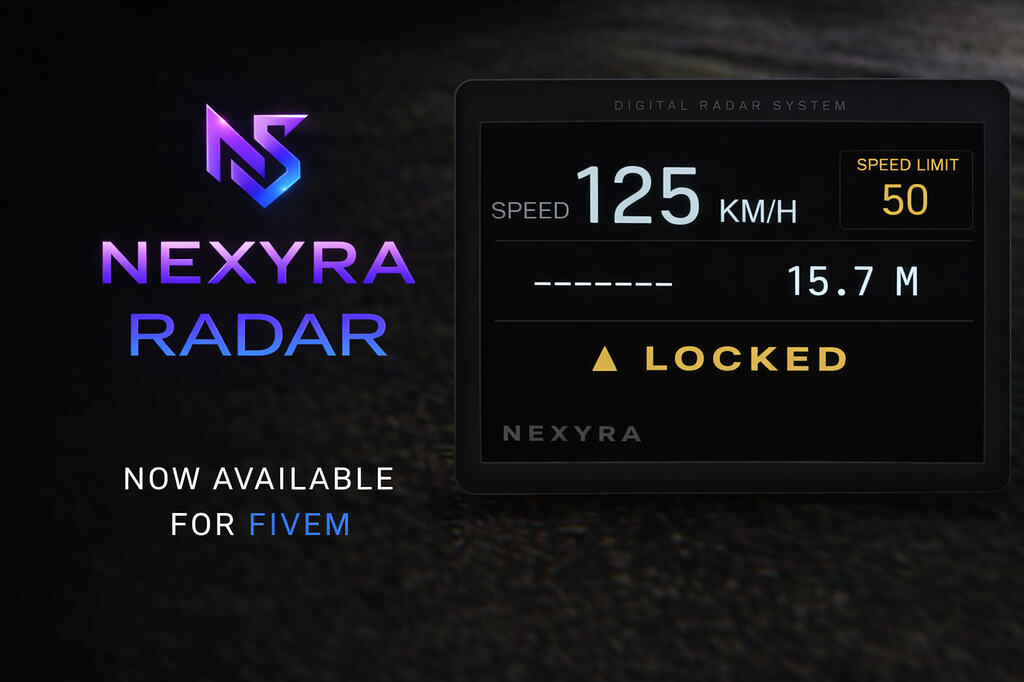 [免费]Nexyra雷达|手持式警用雷达系统-FiveM插件网