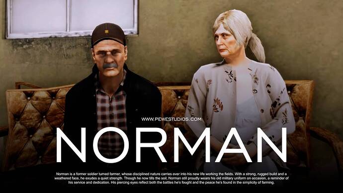 [PED] Norman - Add On Custom Ped FiveM Thumbnail