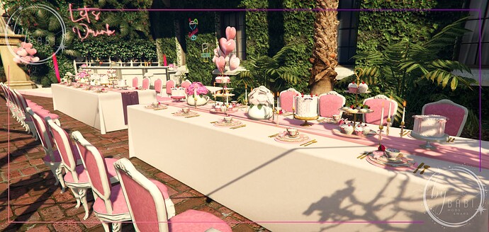 Tea table birthday