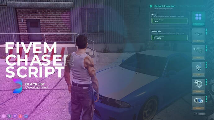 Blacklist Developments Mechanic/Handling System [QBCore/ESX] Thumbnail