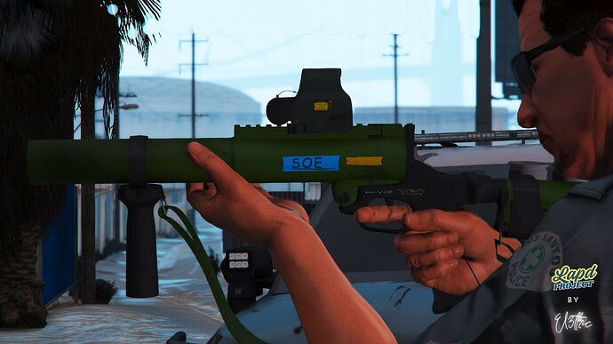 LAPD 40MM LESS LETHAL LAUNCHER V - 2.0 by El3ttric Models thumbnail 2