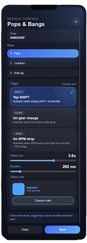 Advanced Pops & Bangs System