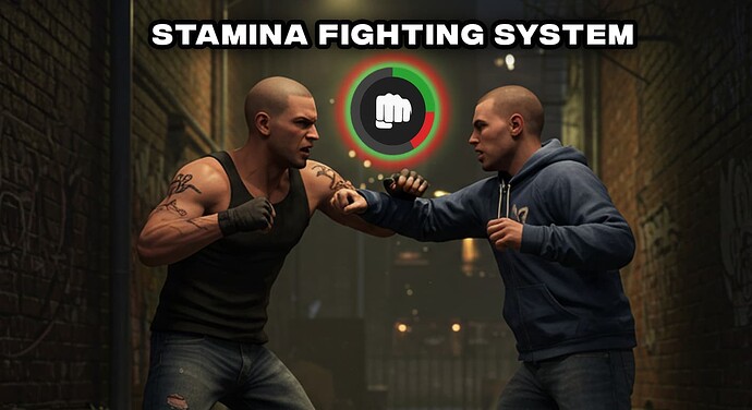 🥊 [STANDALONE] Stamina Fighting System | Custom UI | Combat Enhancer Thumbnail