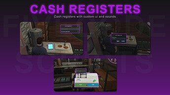 FiveM UWU Cat Cafe Job - Cash Registers - Cash registers with custom ui and sounds