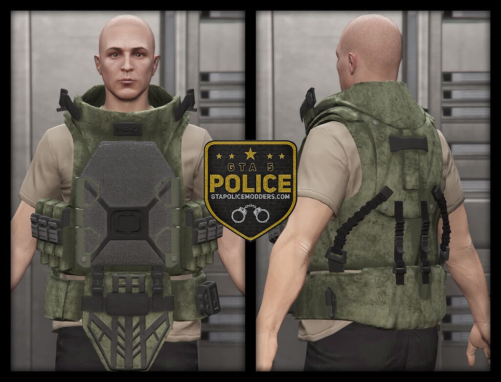 [PAID] Military Style Armor Vest (Male) - FiveM Releases - Cfx.re Community